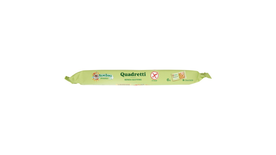 Mulino Bianco Armonia Cracker Senza Glutine Quadretti Al Riso E Rosmarino 200g