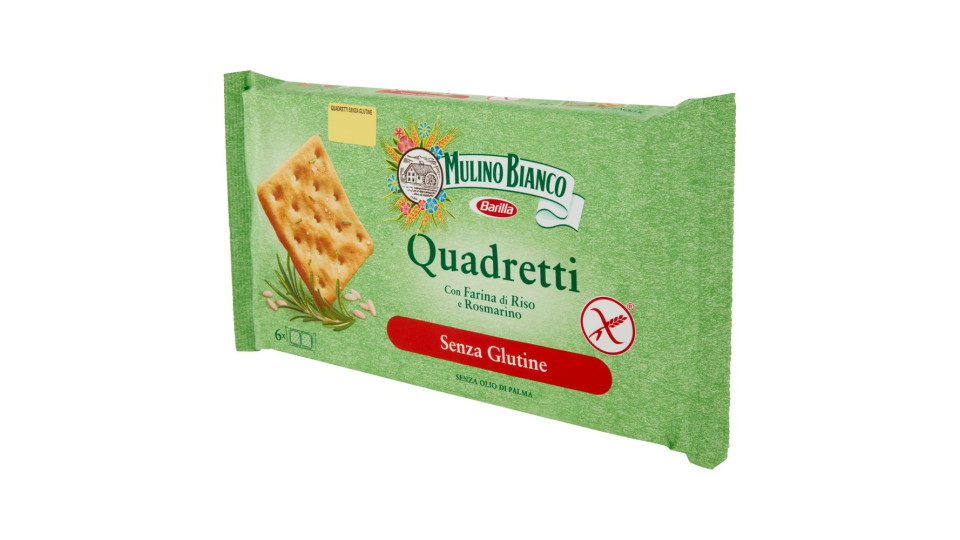 Mulino Bianco Armonia Cracker Senza Glutine Quadretti Al Riso E Rosmarino 200g