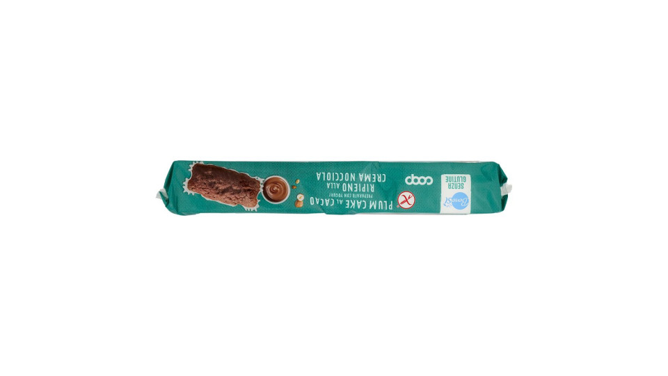 Plum Cake Al Cacao Preparato Con Yogurt Ripieno Alla Crema Nocciola Senza Glutine 6 X 45 G