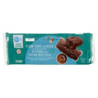 Plum Cake Al Cacao Preparato Con Yogurt Ripieno Alla Crema Nocciola Senza Glutine 6 X 45 G