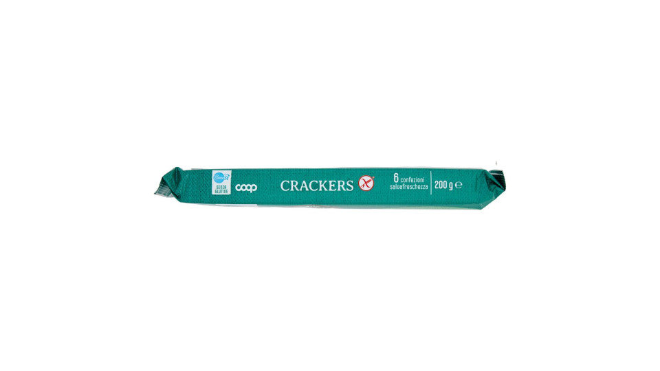 Crackers Senza Glutine 6 X 33,4 G