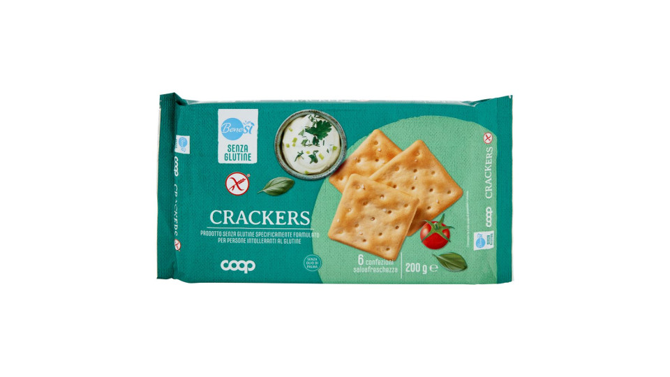 Crackers Senza Glutine 6 X 33,4 G