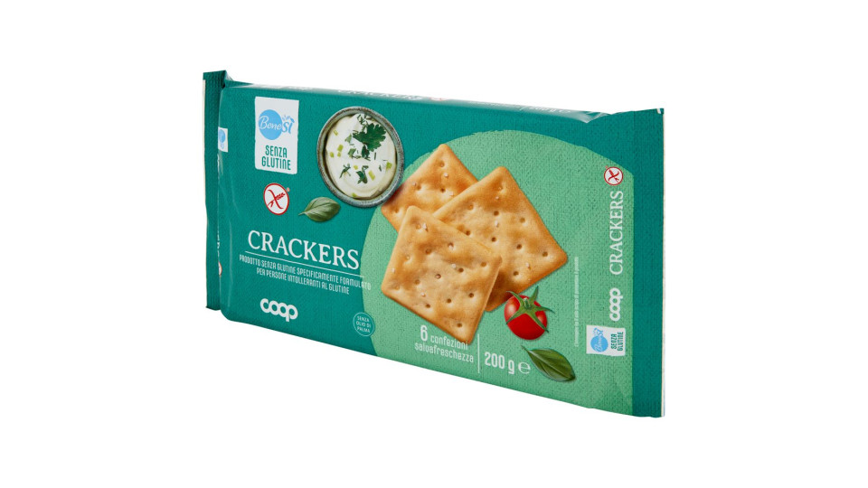 Crackers Senza Glutine 6 X 33,4 G