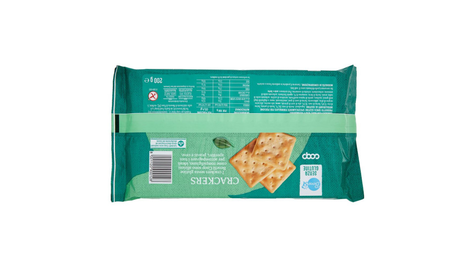 Crackers Senza Glutine 6 X 33,4 G