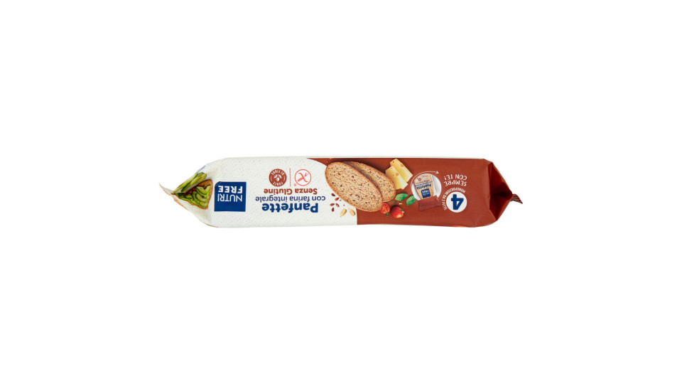 Nutrifree Panfette Con Farina Integrale Senza Glutine 340 G