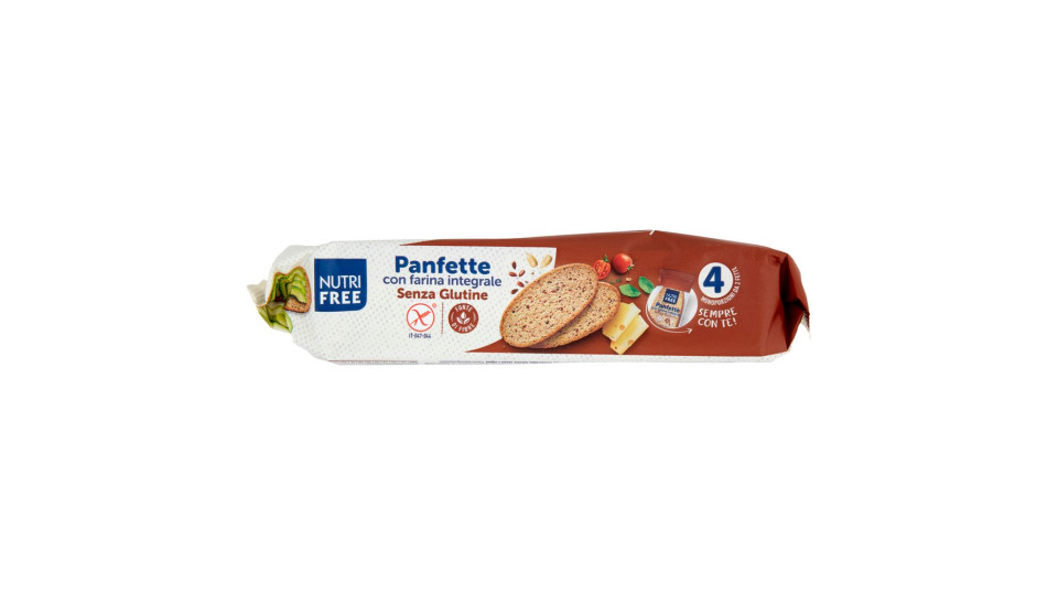 Nutrifree Panfette Con Farina Integrale Senza Glutine 340 G
