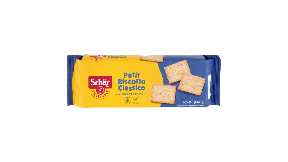 Schär Petit Biscotto Classico 4 X 41 G