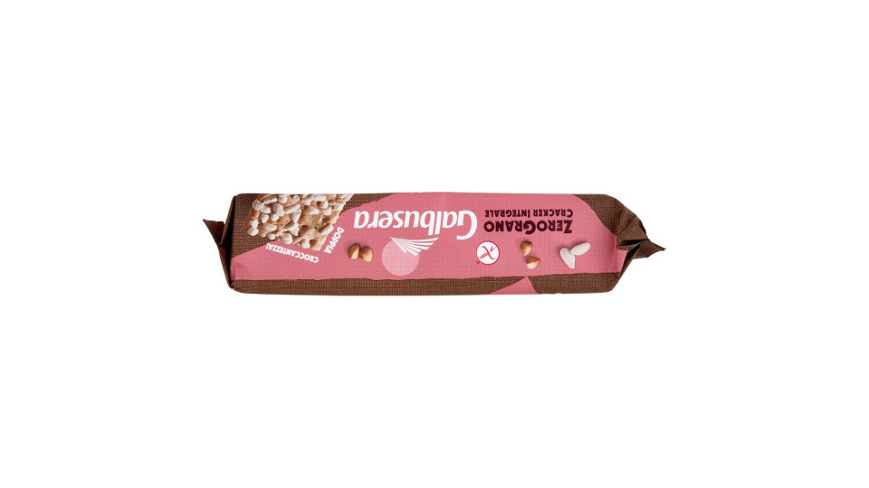 Galbusera Zerograno Cracker Integrale Senza Glutine 10 X 36 G