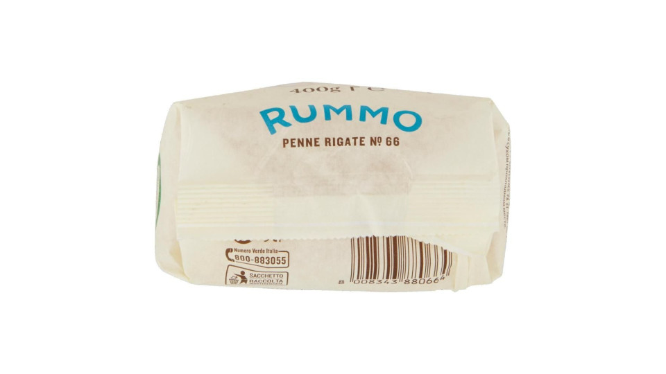 Rummo Senza Glutine Penne Rigate N° 66 400 G