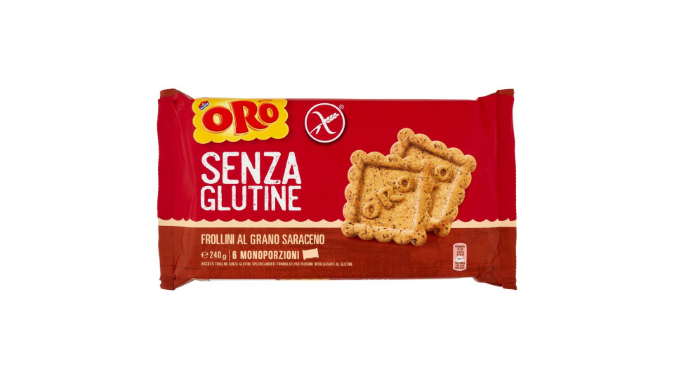 Oro Saiwa Biscotti Secchi Senza Glutine - 240 G