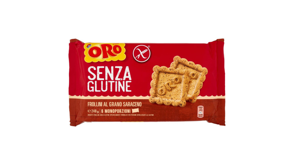 Oro Saiwa Biscotti Secchi Senza Glutine - 240 G