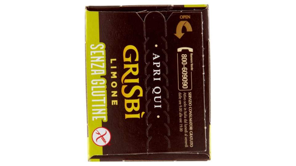 Grisbì Senza Glutine Limone 9 X 16,7 G