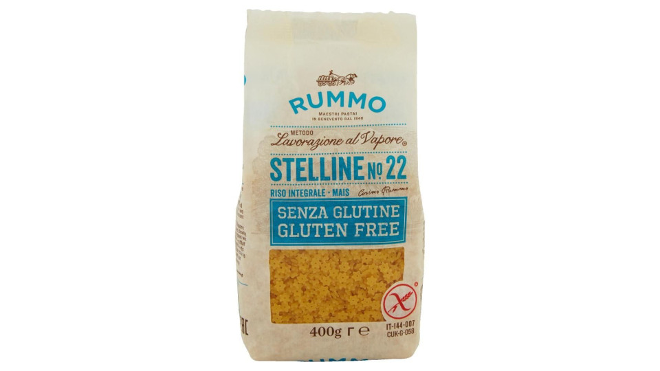Rummo Senza Glutine Stelline N° 22 400 G