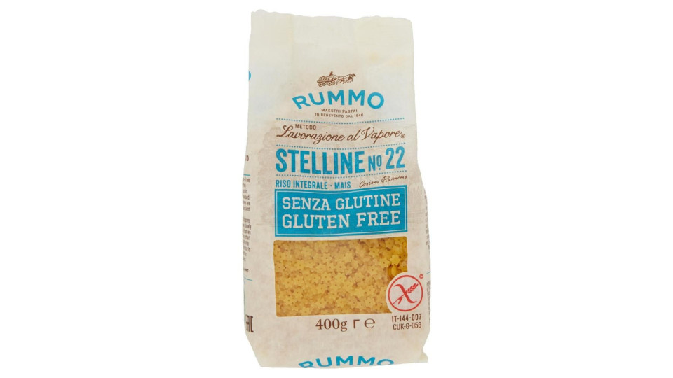 Rummo Senza Glutine Stelline N° 22 400 G