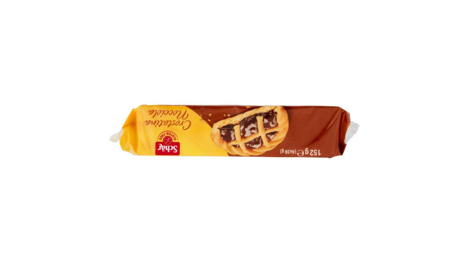 Schär Crostatina Nocciola 4 X 38 G