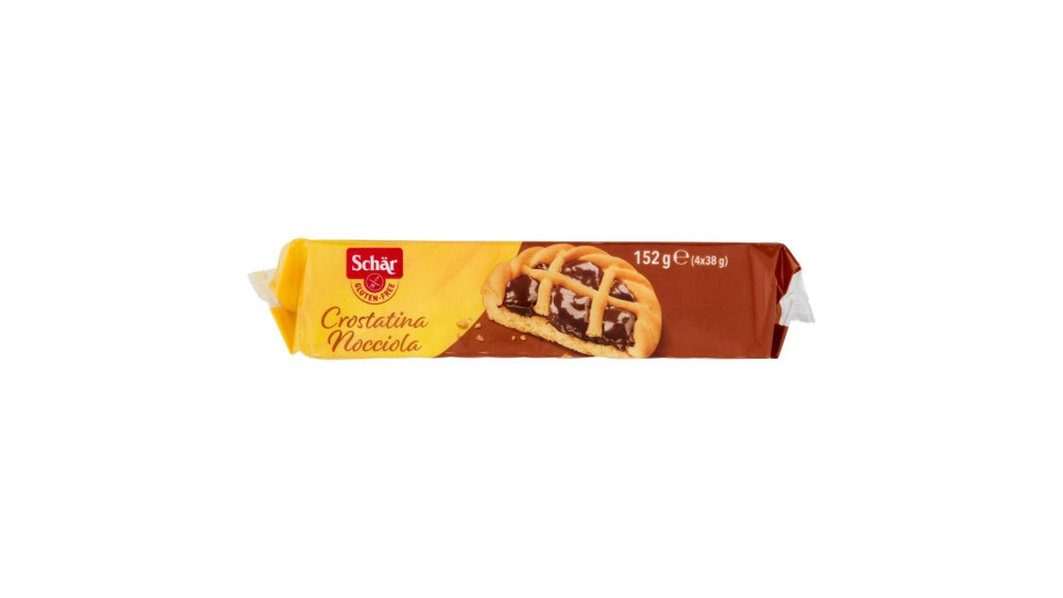 Schär Crostatina Nocciola 4 X 38 G