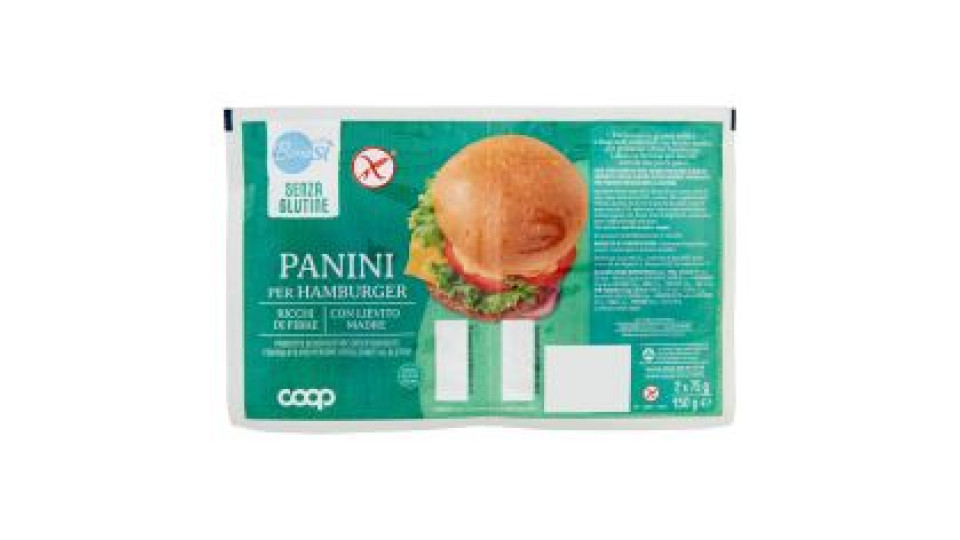 Panini Per Hamburger Senza Glutine 2 X 75 G
