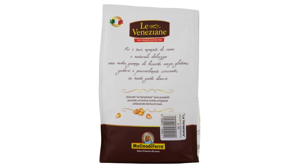 Le Veneziane Piccoli Piaceri Croccanti Con Gocce Di Cioccolato 250 G