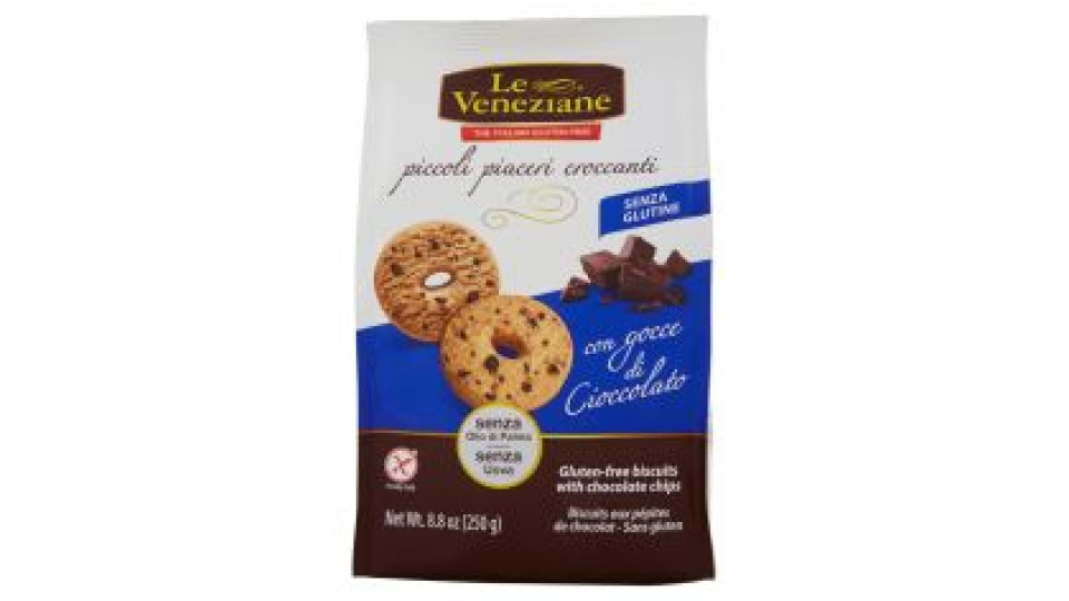 Le Veneziane Piccoli Piaceri Croccanti Con Gocce Di Cioccolato 250 G