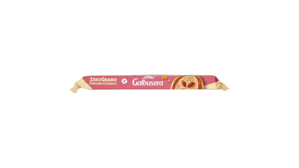 Galbusera Zerograno Frollino Classico Senza Glutine 220 G (6 Monoporzioni)