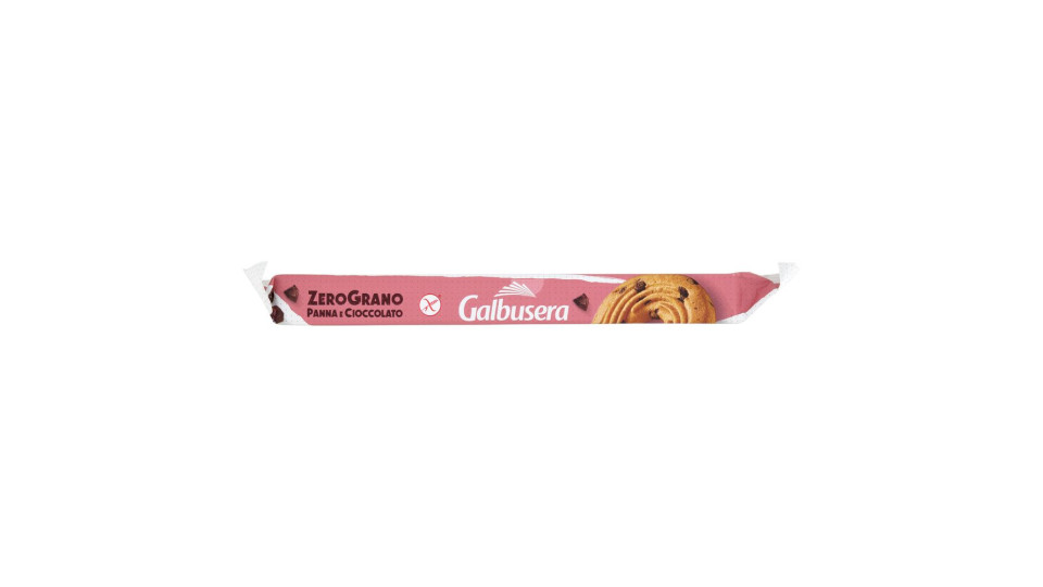 Galbusera Zerograno Panna E Cioccolato Senza Glutine 220 G (6 Monoporzioni)