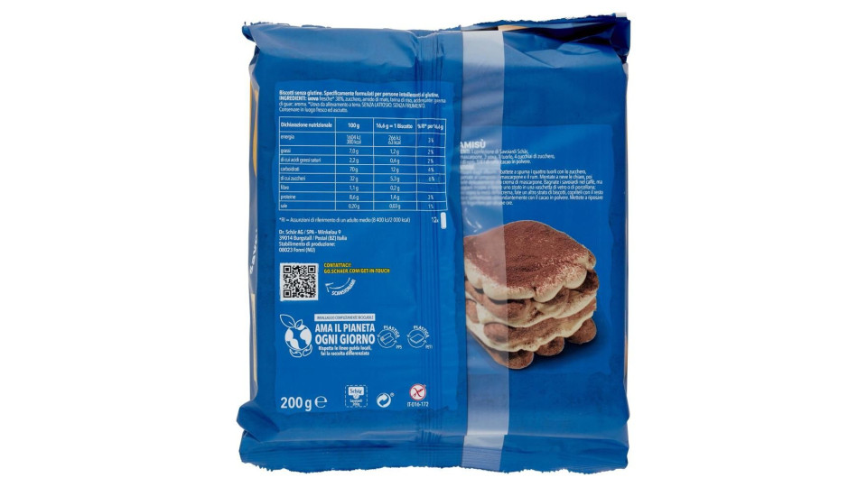 Schär Savoiardi 200 G