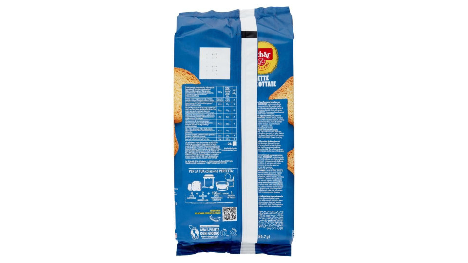 Schär Fette Biscottate 3 X 86,7 G