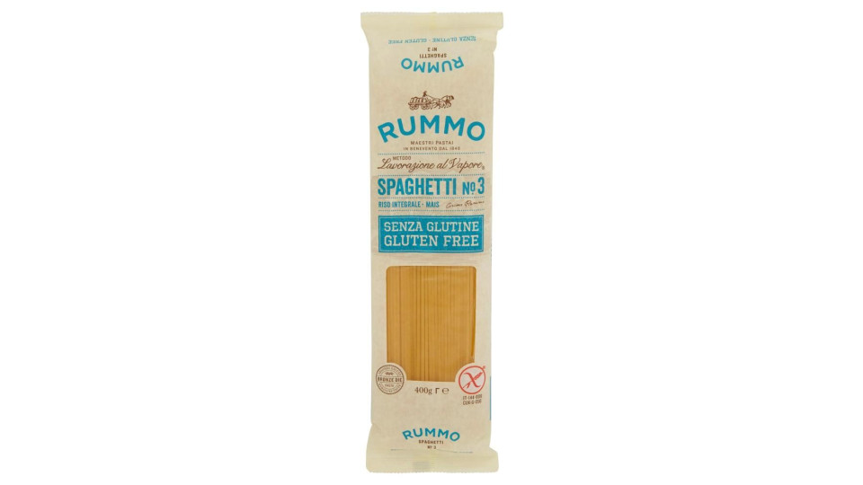Rummo Senza Glutine Spaghetti N° 3 400 G
