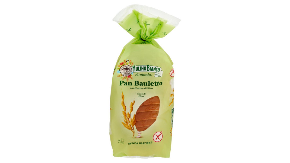 Mulino Bianco Armonia Pan Bauletto Senza Glutine Pane Con Farina Di Riso E Olio Di Girasole 300g