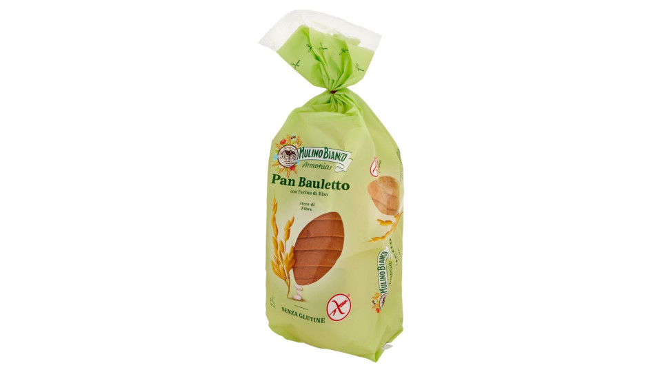 Mulino Bianco Armonia Pan Bauletto Senza Glutine Pane Con Farina Di Riso E Olio Di Girasole 300g