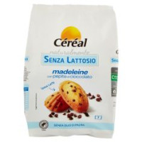 Céréal Senza Lattosio Madeleine Con Pepite Di Cioccolato, 7 Merendine Senza Glutine, 210g
