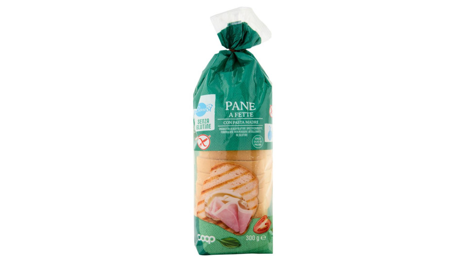 Pane A Fette Con Pasta Madre Senza Glutine 300 G