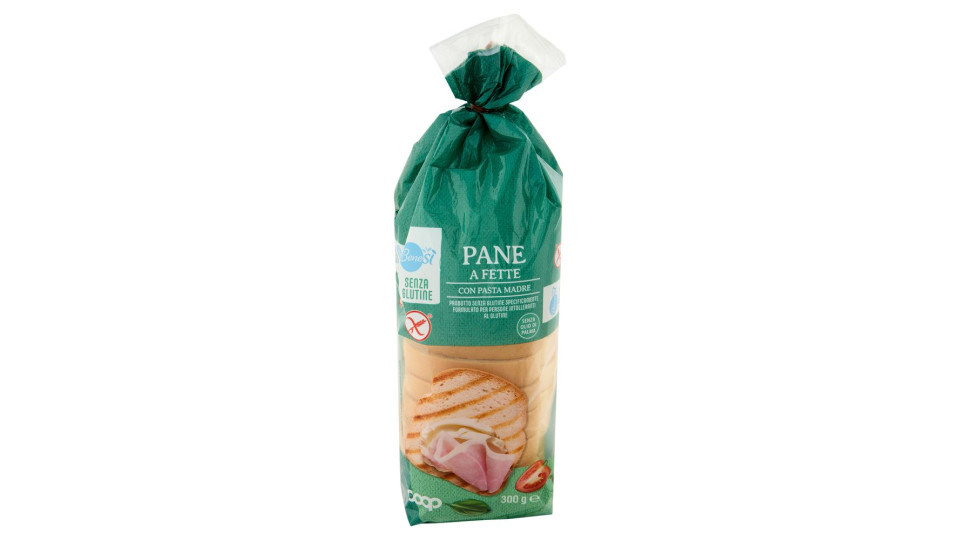 Pane A Fette Con Pasta Madre Senza Glutine 300 G