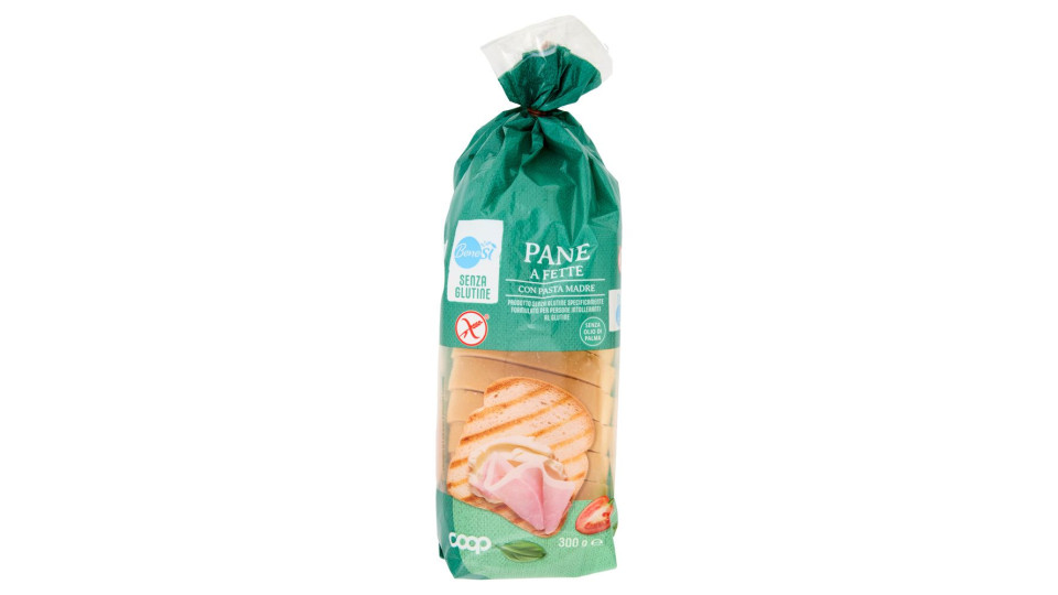 Pane A Fette Con Pasta Madre Senza Glutine 300 G