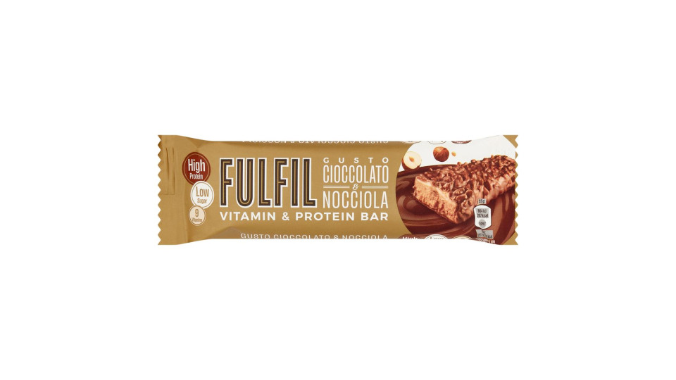 Fulfil Vitamin & Protein Bar Gusto Cioccolato E Nocciola 55 G