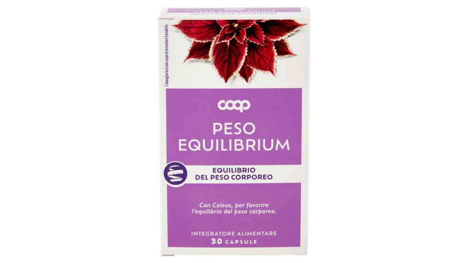 Integratore Alimentare Peso Equilibrium Capsule 30 X 450 Mg