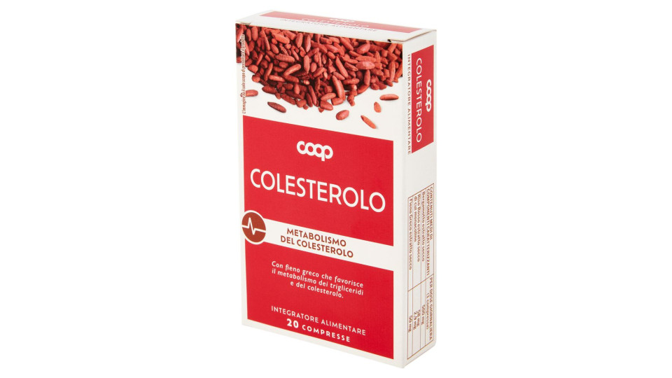 Integratore Alimentare Colesterolo Compresse 20 X 1,1 G