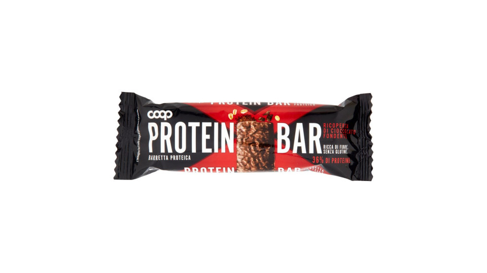 Protein Bar Ricoperta Di Cioccolato Fondente 50 G