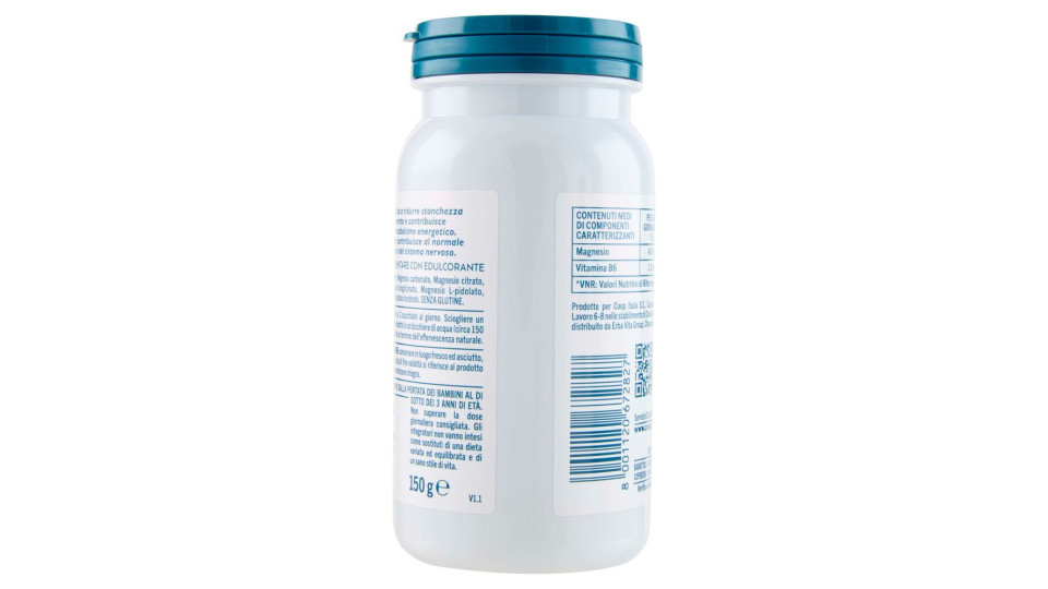 Magnesio In Polvere Stanchezza E Affaticamento 150 G