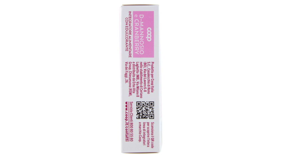 D-mannosio E Cranberry Benessere Donna Vie Urinarie Bustine 10 X 2 G