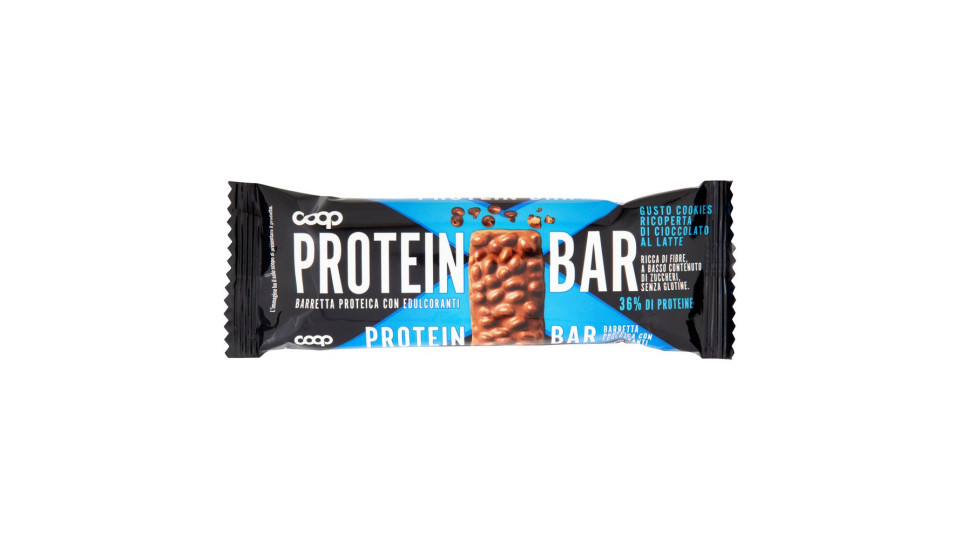 Protein Bar Gusto Cookies Ricoperta Di Cioccolato Al Latte 50 G