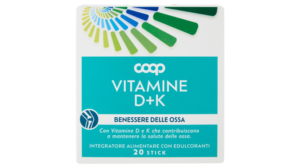 Integratore Alimentare Con Edulcoranti Vitamine D+k Stick 20 X 1 G