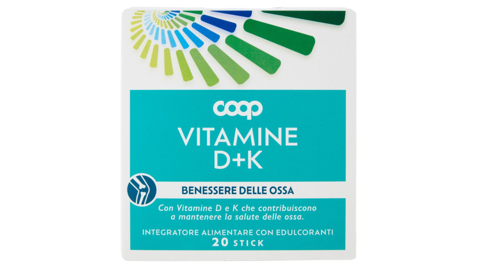 Integratore Alimentare Con Edulcoranti Vitamine D+k Stick 20 X 1 G