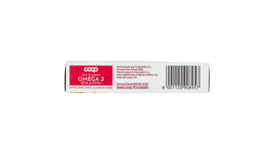 Integratore Alimentare Olio Di Pesce Omega 3 (epa E Dha) Funzione Cardiaca Perle 30 X 0,735 G