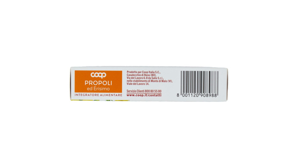 Integratore Alimentare Propoli Ed Erisimo Compresse 30 X 0,75 G