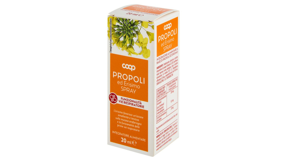 Propoli Ed Erisimo Spray 20 Ml