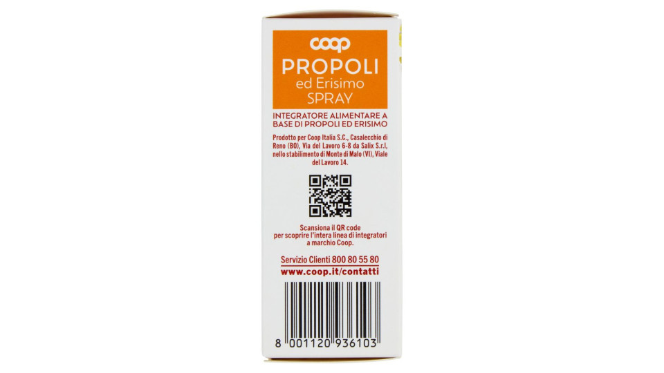 Propoli Ed Erisimo Spray 20 Ml