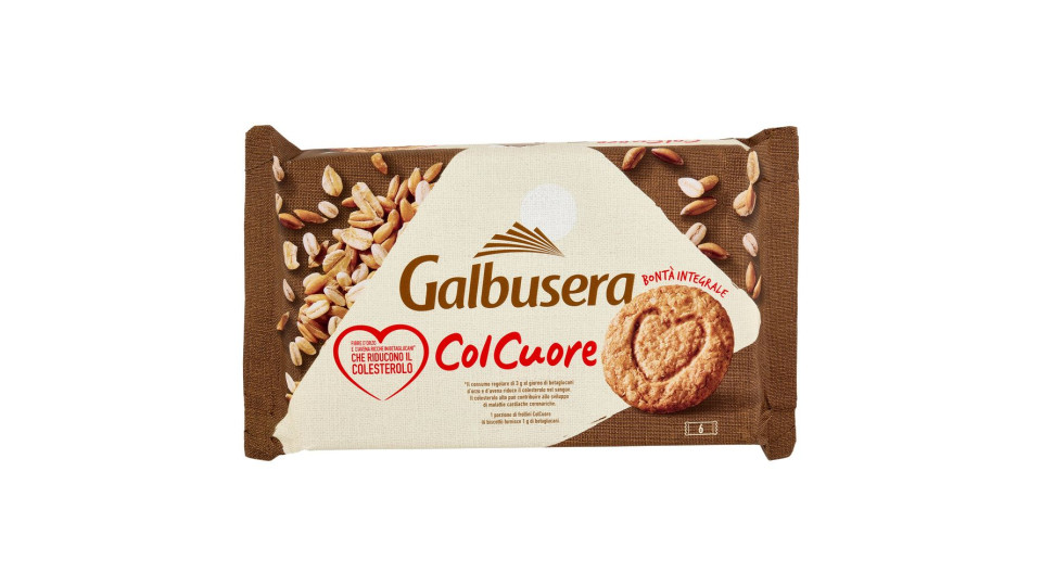 Galbusera Colcuore 6 X 50 G