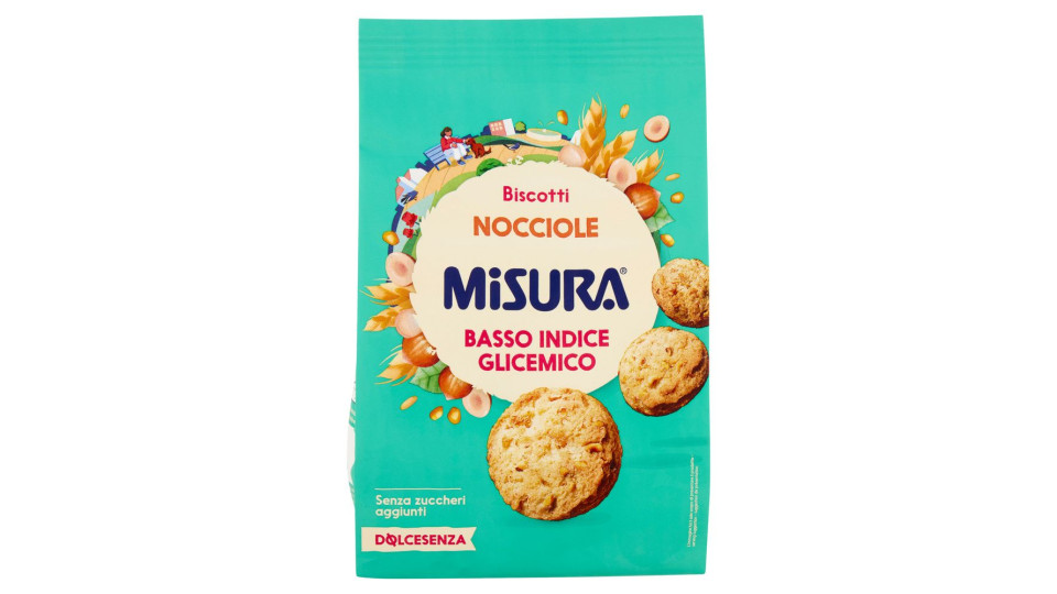 Misura Dolcesenza Biscotti Nocciole 200 G
