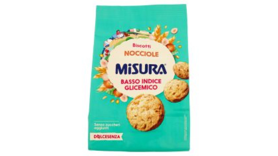 Misura Dolcesenza Biscotti Nocciole 200 G